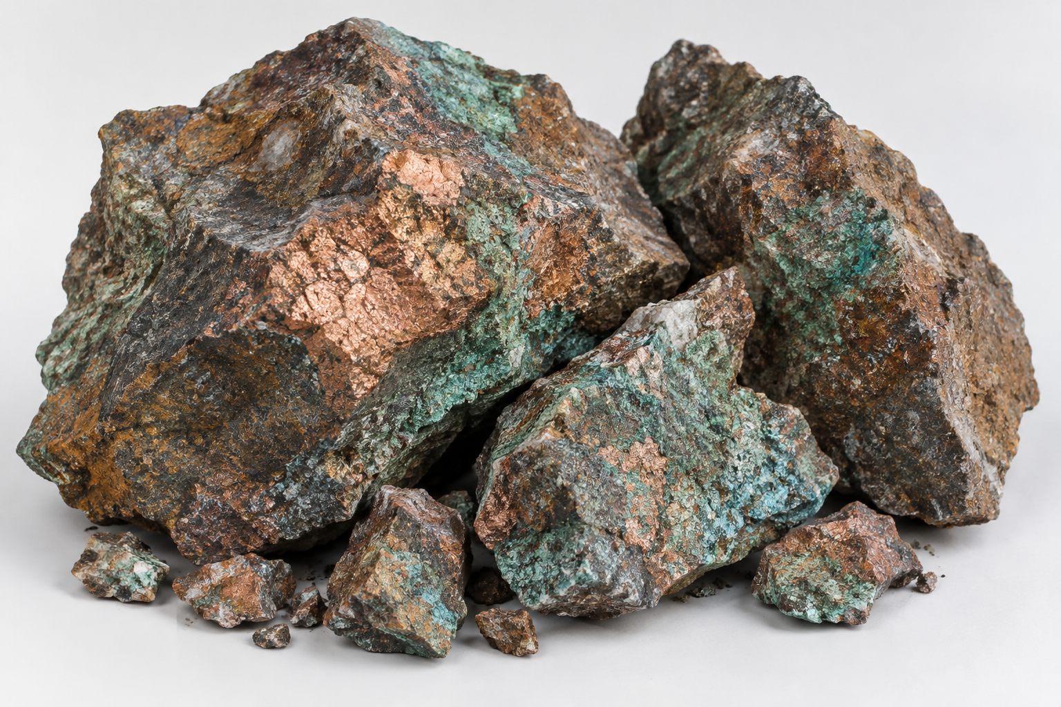 Copper mineral specimen